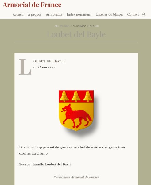 Armorial de France Armorial