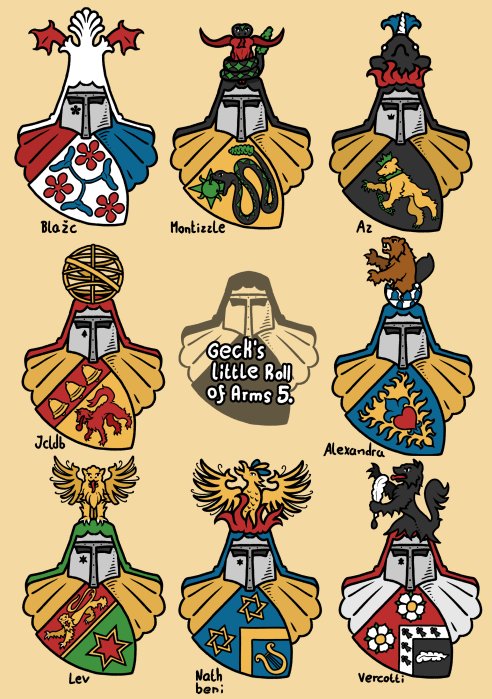 Geck’s Little Roll of Arms
