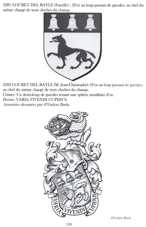 Armorial de France et d’Europe de Frédéric Luz, 2026