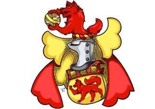 Gwyllgi artiste héraldique