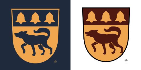 Logo armorié Jean-Christophe Loubet del Bayle par Lukáš Podlipný