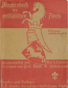 Wappenbuch des Westfälischen Adels par Adolf Matthias Hildebrandt