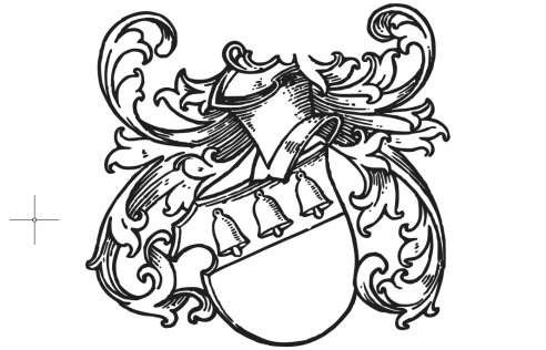 Armoiries Loubet del Bayle, style Wappenbuch des Westfälischen Adels, Lukáš Podlipný