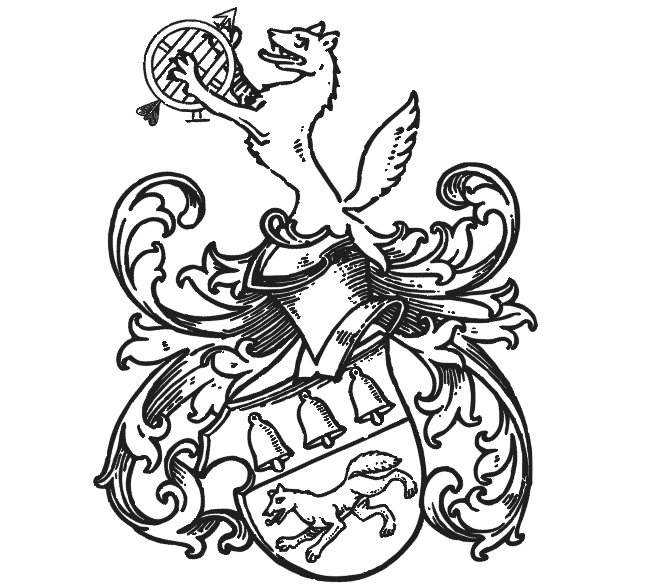 Armoiries Loubet del Bayle par Lukáš Podlipný dans le style du Wappenbuch des Westfälischen Adels