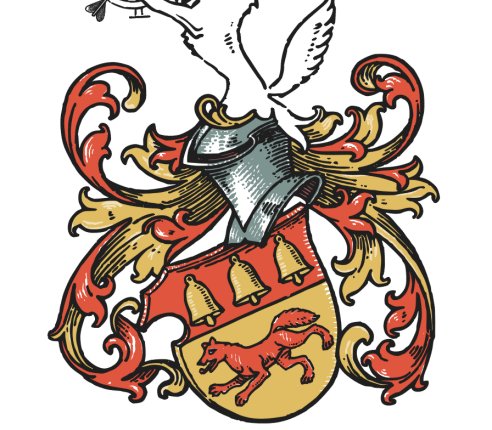 Armoiries Loubet del Bayle, style Wappenbuch des Westfälischen Adels, Lukáš Podlipný