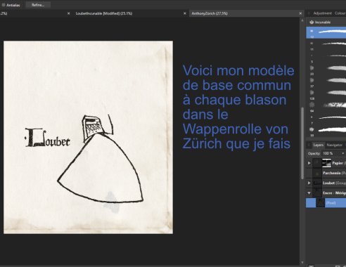 Armoiries Loubet del Bayle, Noé-Malcolm Renaud