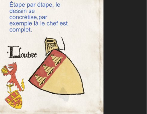 Armoiries Loubet del Bayle, Noé-Malcolm Renaud
