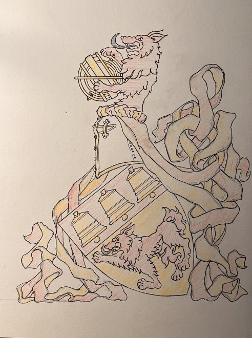 Armoiries Loubet del Bayle, Oskar Petitambour