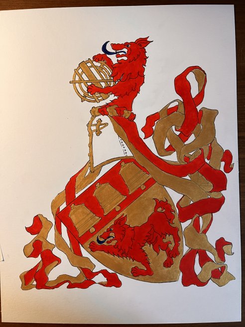 Armoiries Loubet del Bayle, Oskar Petitambour