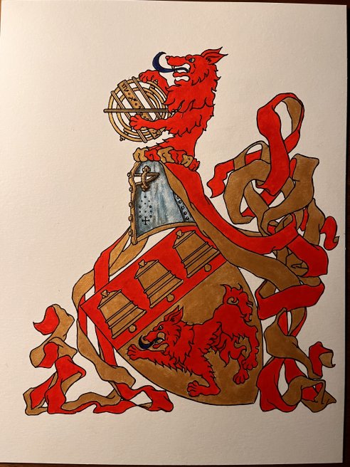 Armoiries Loubet del Bayle, Oskar Petitambour