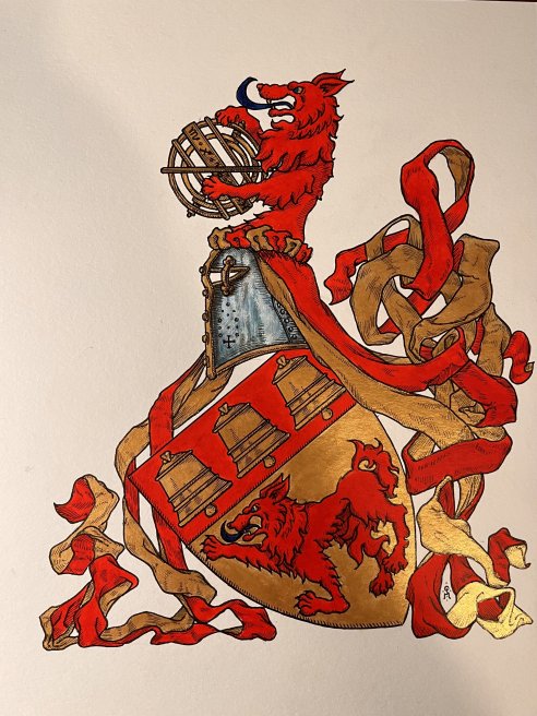 Armoiries Loubet del Bayle, Oskar Petitambour