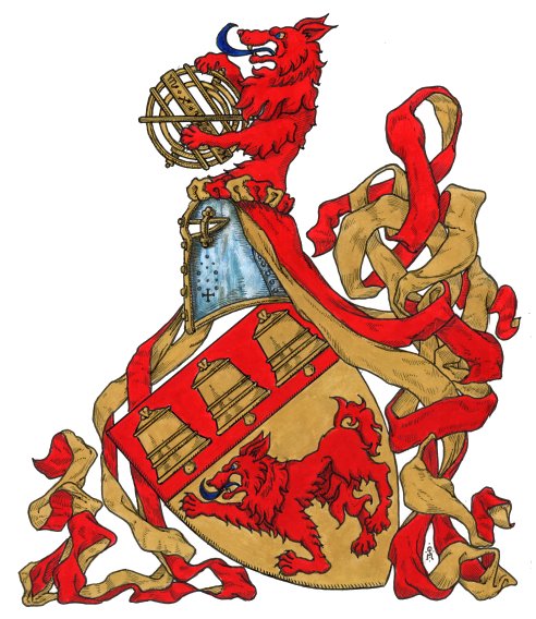 Armoiries Loubet del Bayle par Oskar Petitambour