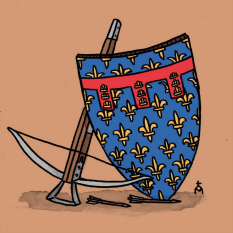 Ecus historiques par Thomas Gaudin, graphiste & illustrateur