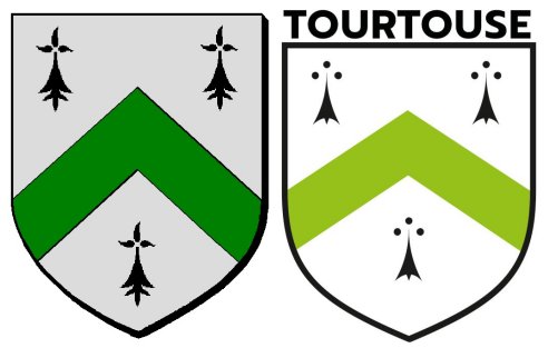 Armoiries de Tourtouse, Armorial de France et Site du village