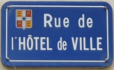 Plaque armoriée de Montbéliard