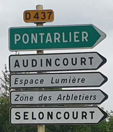 Vers Audincourt & Seloncourt