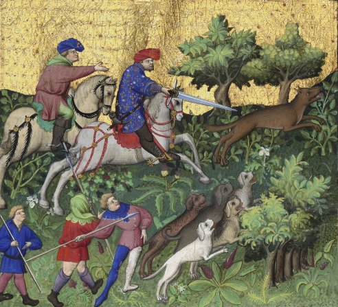 Chapitre LV, Ci devise comment on doit chassier et prendre le lou, Livre de la chasse, Gaston Phébus