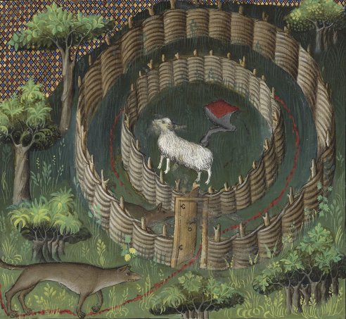 Chapitre LXVI, Ci devise autre manière pour prendre les lous, Livre de la chasse, Gaston Phébus