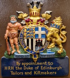 Royal Warrants, Kinloch Anderson Tartans
