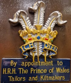 Royal Warrants, Kinloch Anderson Tartans